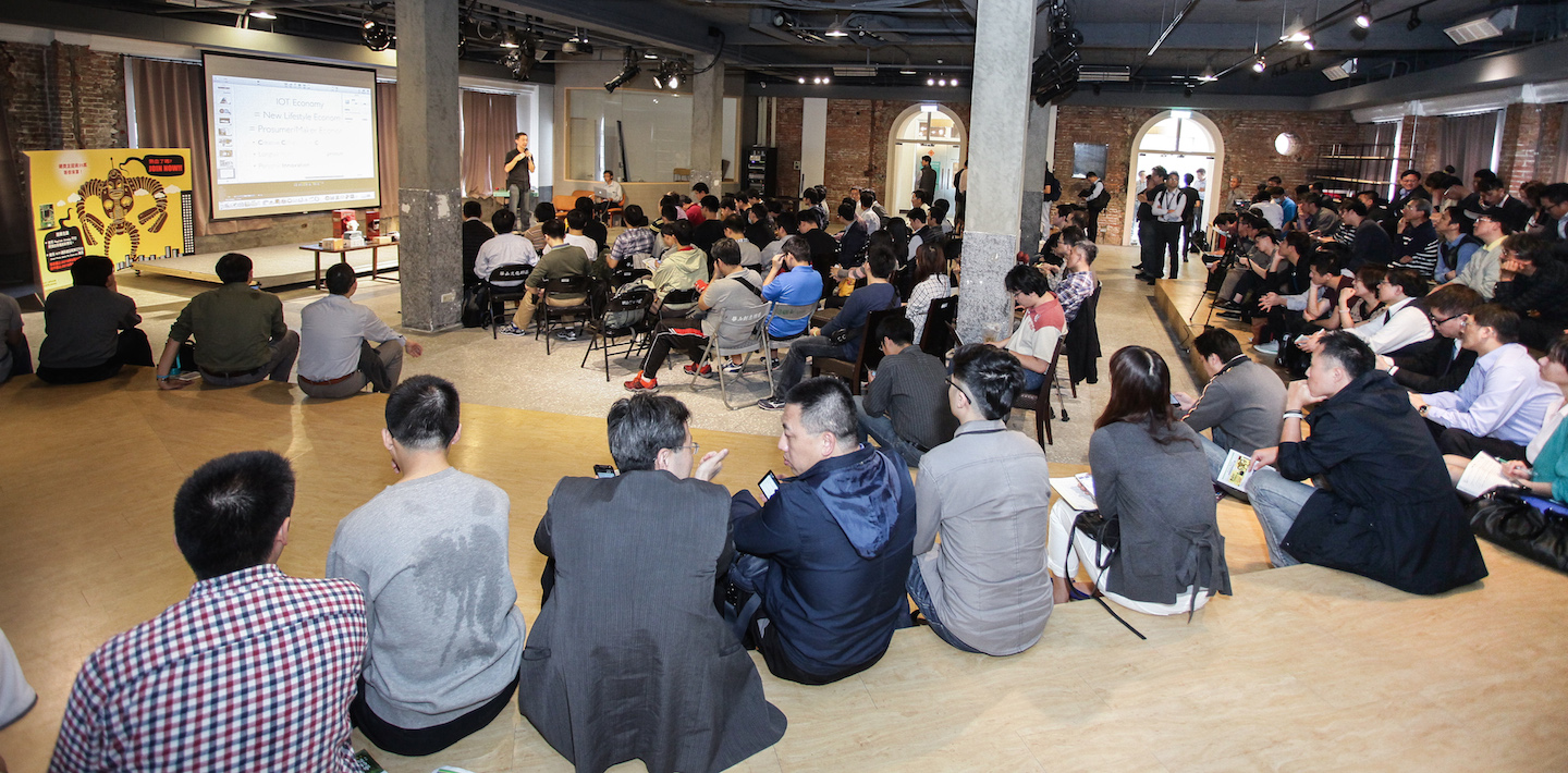 Realtek在華山舉辦Ameba創意競賽說明會，現場人山人海。