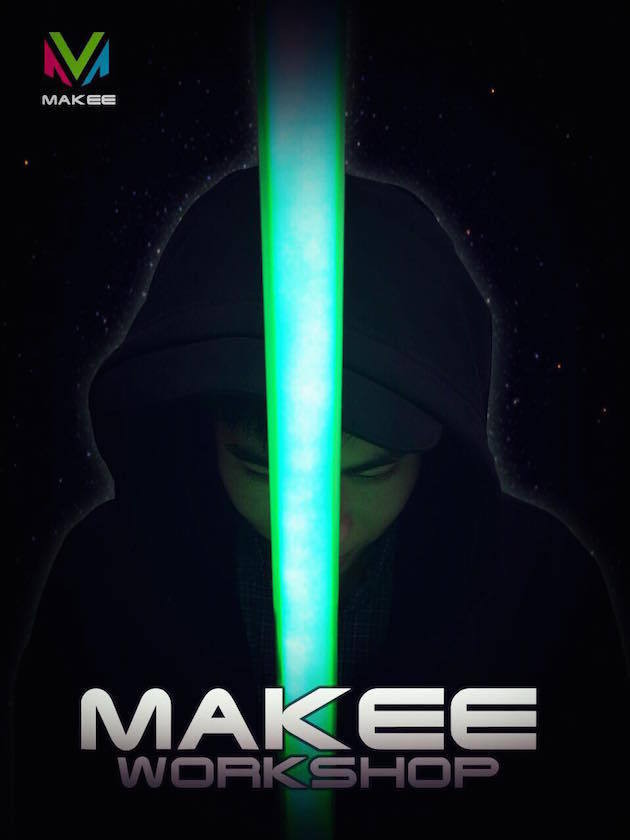 Makee.io近期將舉辦光劍製作工作坊