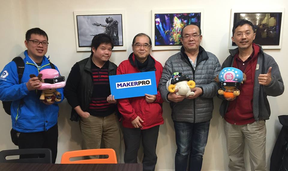 李大維到訪MakerPRO古亭基地（2016.1.19）