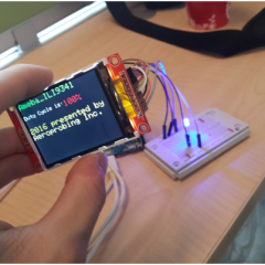 【IoT實作】用Web控制Ameba驅動LED並在LCD顯示狀態