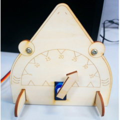 【自造DIARY】製作可愛的鯊魚溫度計