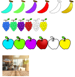 本篇將介紹如何使用VIA Pixetto 8787視覺感測器的辨色功能，製作出替各種水果上色的著色遊戲。