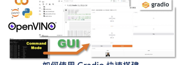 【Edge AI專欄 】 如何使用 Gradio 快速搭建人工智慧應用圖形化人機介面