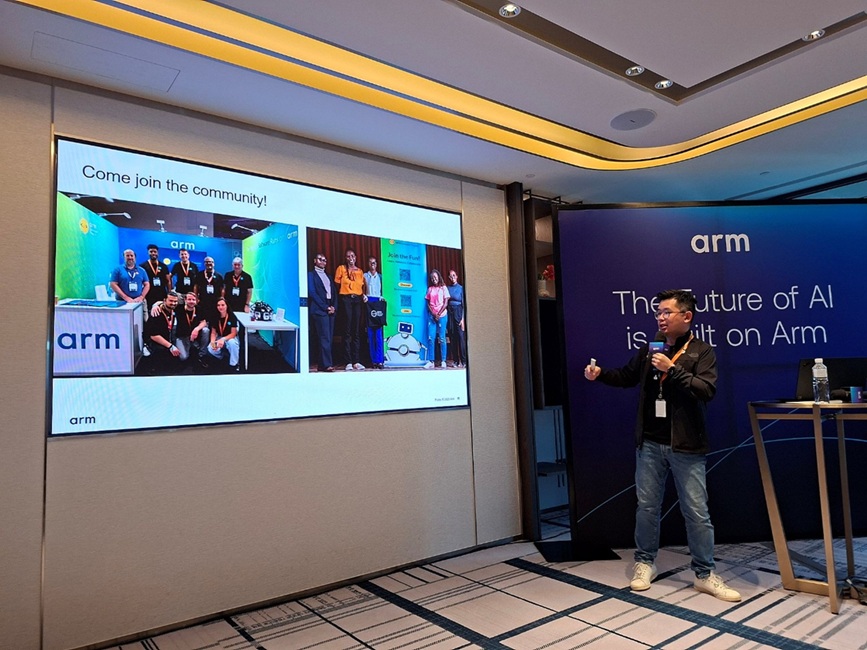 Arm 解決方案首席架構師 Odin Shen