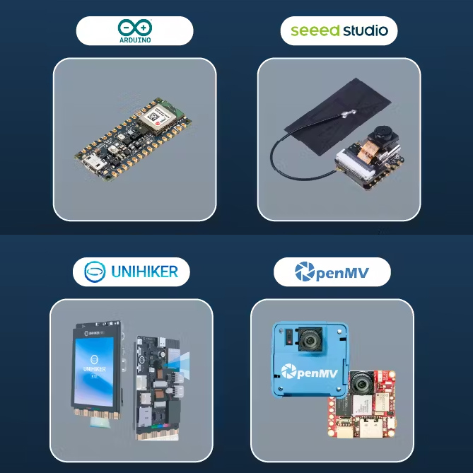 Hackster 日前依四個類別分別選出「2025 年夏季最佳邊緣 AI 開發板」，本系列將依序介紹這些入選開發板，首先來看看創客們想入門嵌入式AI/ML的開發，有哪些熱門的選擇？