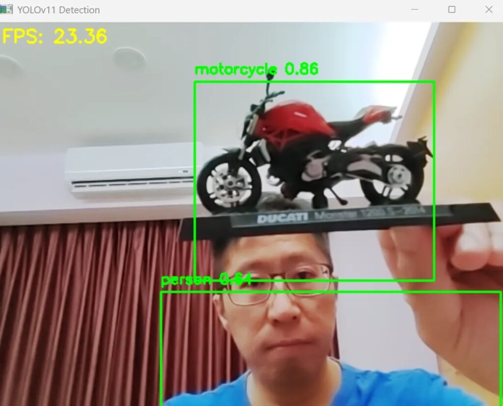 執行YOLOv11x 即時推論