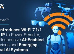 Ceva助力打造更迅速的AI物聯網裝置及新興實體AI系統   