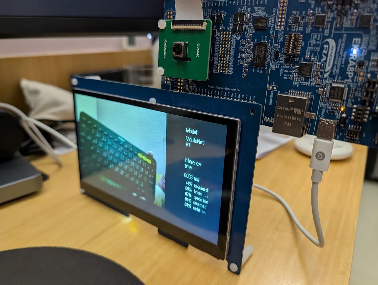 MobileNet V1推論僅花費3ms