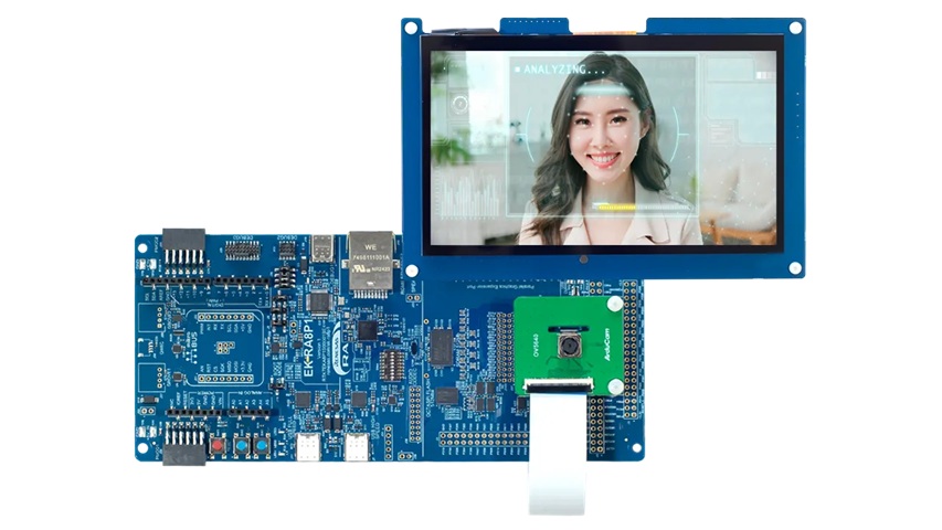 EK-RA8P1 開發套件。 source: Renesas