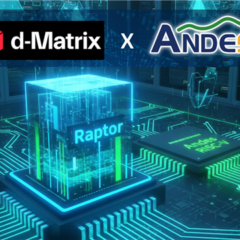 d-Matrix與晶心聯手打造高效能規模化AI推論加速器