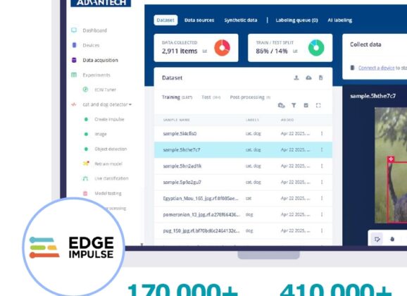 從資料到部署一站加速：研華攜手Edge Impulse降低Edge AI開發門檻