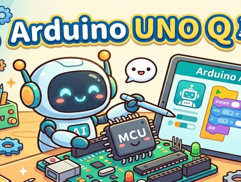 Arduino UNO Q雖然外觀及擴充腳位和傳統UNO R4很接近,但其核心系統採用的是雙晶片架構,使其可以兼具Raspberry Pi和傳統Arduino的用法,本文將逐一為大家介紹其中的特性。