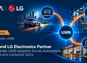 Ceva與LG攜手推動UWB在汽車、工業及消費性SoC中的應用