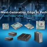 東擎全新Intel Core Ultra系列3工業級平台加速新世代邊緣AI應用